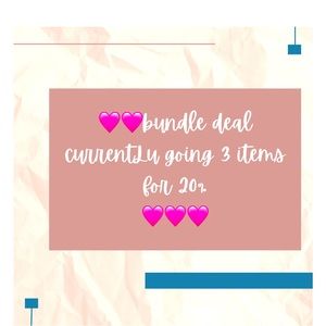 Bundle deal going!!!
